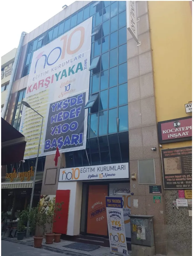 no10 Karşıyaka şubesi dış görünüm