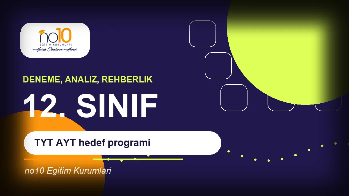 12. Sınıf Programı